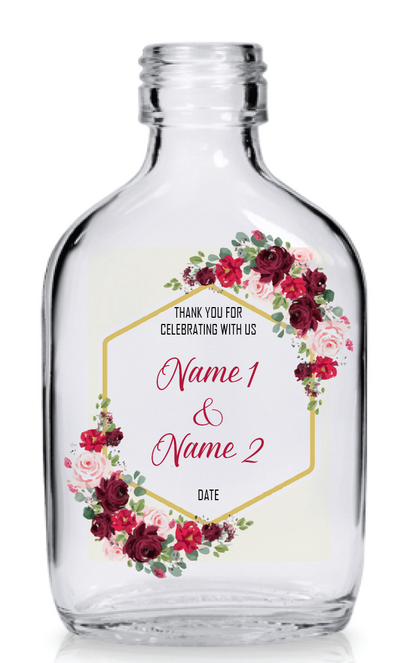 Empty Bottle - Roses in beautiful reds and pinks