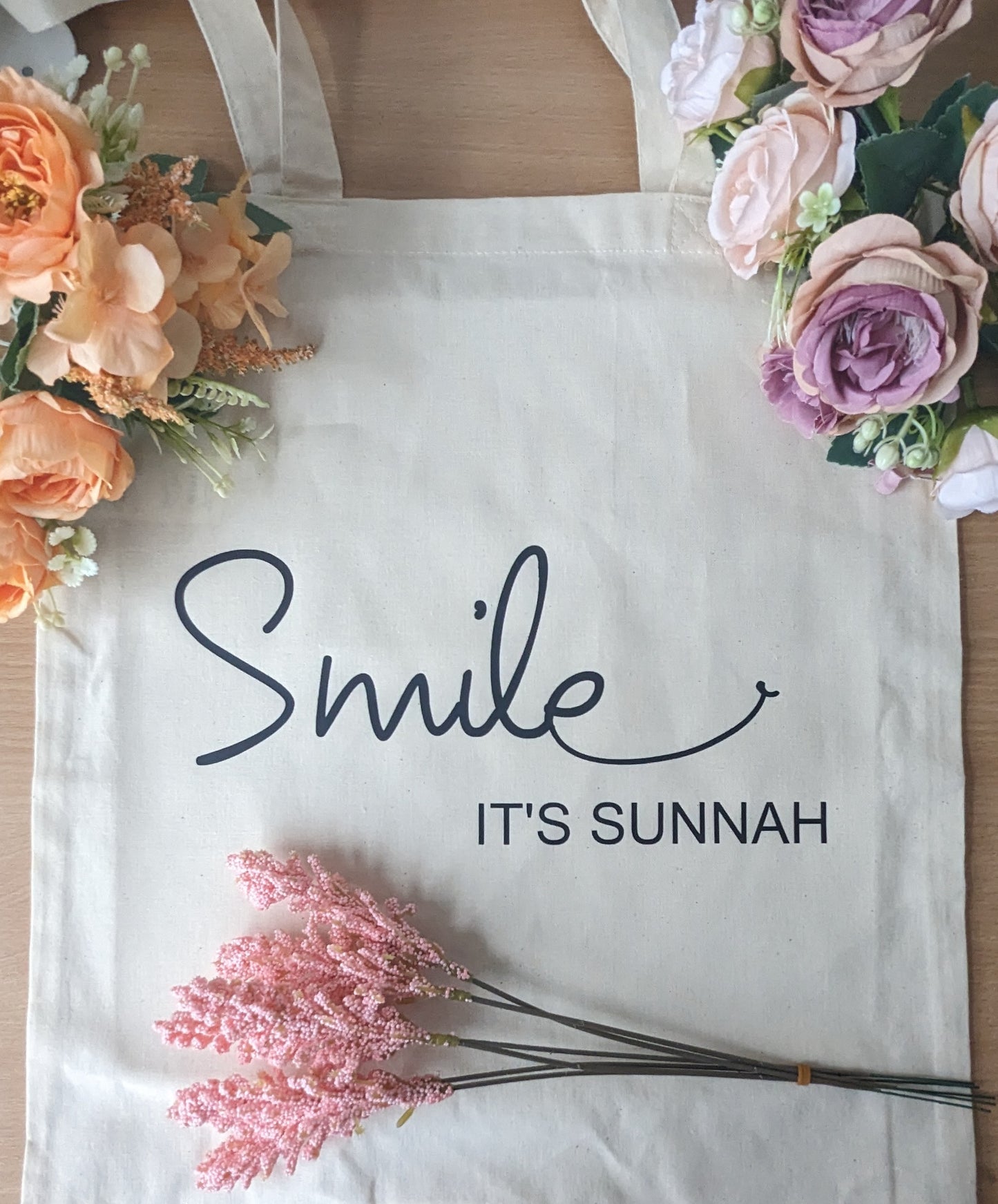 Tote Bag - Smile It's Sunnah