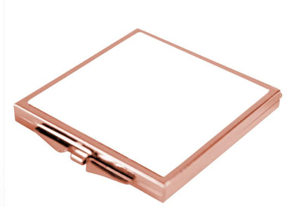 Personalised Square Monogram Compact Mirror