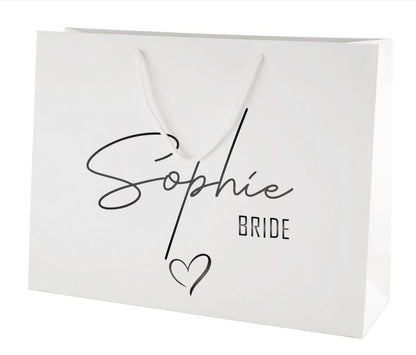 Brides Personalised Large Gift Bag